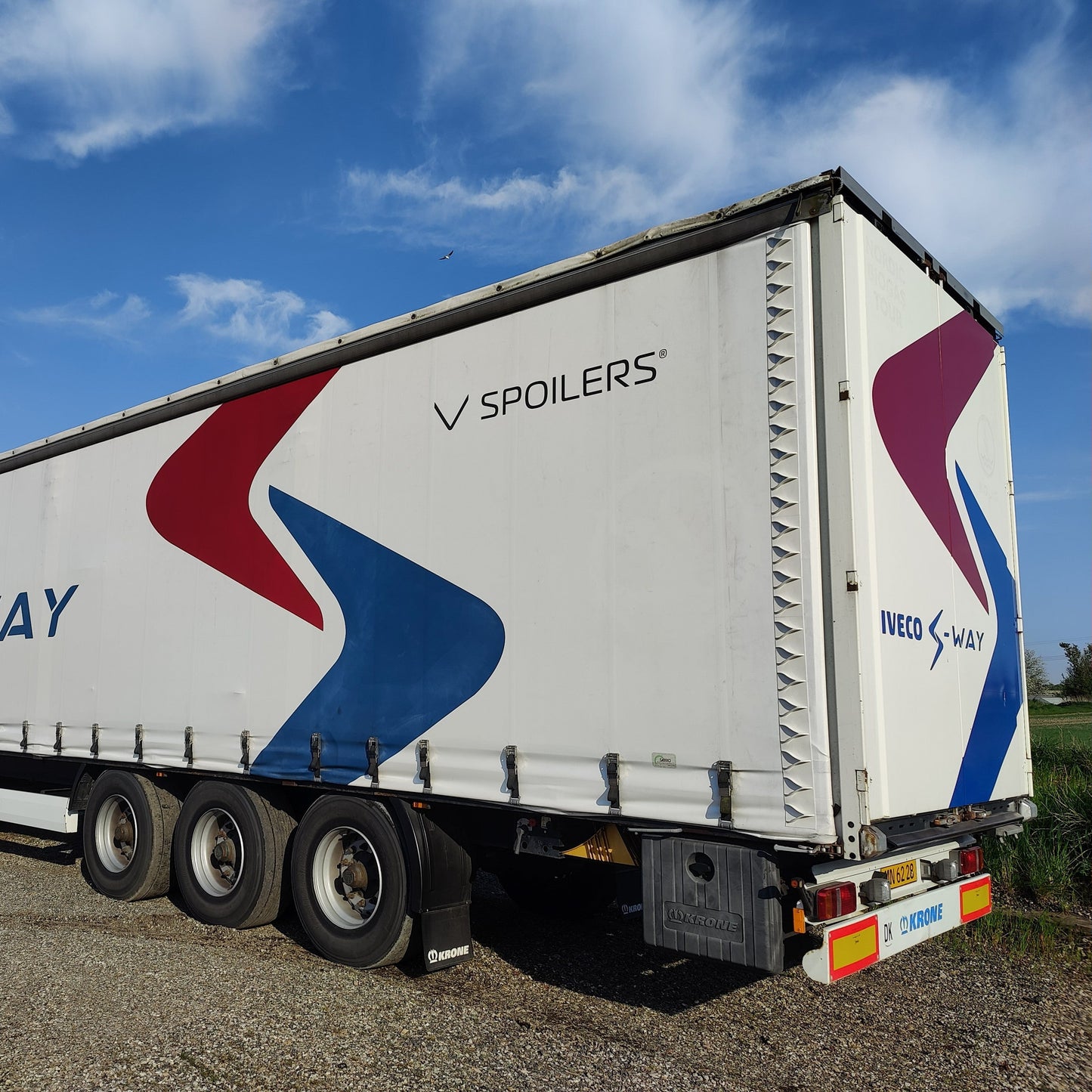 V Spoilers for Trailer (Kit with 80 pcs.)